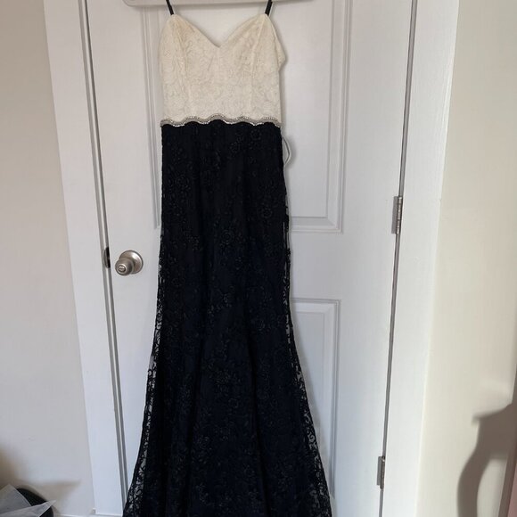 Tulle Black and White Prom/Wedding guest dress - Picture 4 of 11